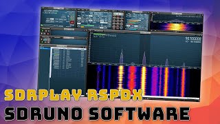 SDRplay RSPdx 02  SDRuno SDR Software [upl. by Ravel]