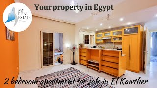 2 bedroom apartment for sale in El Kawther Hurghada Red Sea Egypt [upl. by Nakhsa]