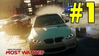 Need for Speed Most Wanted 2012  Прохождение  Часть 1 [upl. by Alliuqaj]