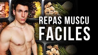 MUSCULATION  Préparer ses REPAS très FACILEMENT 1h par semaine [upl. by Manfred]