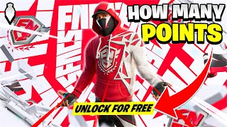 How Many POINTS Do You NEED to get FNCS Stashd Skin In Fortnite FREE FNCS Cup [upl. by Doerrer]