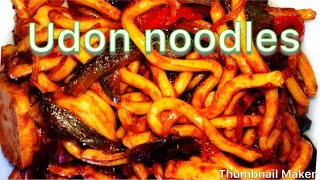 Udon noodles recipe [upl. by Palermo]