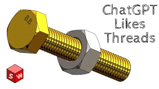 Ultimate Solidworks Nut and Bolt Tutorial [upl. by Nie]