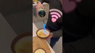 How to caramelize a créme brûlée DESSERT Lover❤️No torch Use butanol amp soldering adapter Foodie [upl. by Ehcnalb]