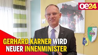 Gerhard Karner wird neuer Innenminister [upl. by Scuram389]