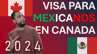 VISA para MEXICANOS  Me afectará mis planes de viaje  2024 [upl. by Aikahs]