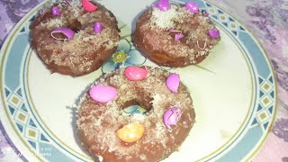 बिना अंडा बिना ओवन बेकरी जैसा डोनट doughnutsdonuts recipehow to make doughnuts [upl. by Ernesta715]