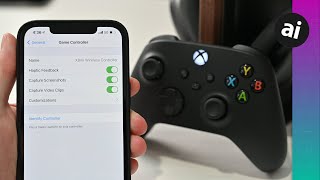 How to Pair Your Xbox Wireless Controller with an iPhone or iPad [upl. by Branch]