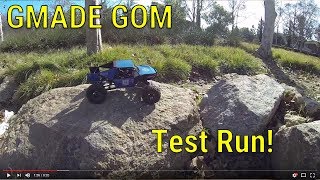 GMADE GOM GR01 Rock Buggy  Light Test Run [upl. by Leontyne865]