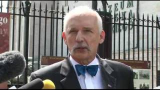 Na armię 50 więcej pieniędzy a nie wydawać na zasiłki dla bezrobotnych  Janusz KorwinMikke [upl. by Pineda]