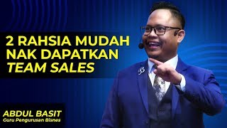 Kami kongsi  2 Rahsia mudah nak dapatkan team sales [upl. by Sivert]