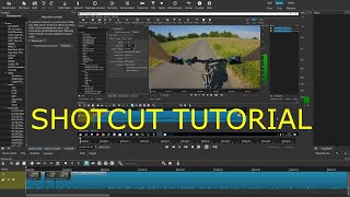 SHOTCUT TUTORIAL CZ  návod jak stříhat videa [upl. by Atiniuq]