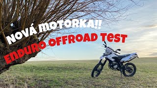 NOVÁ MOTORKA YAMAHA WR 125 R ENDURO OFFROAD TEST [upl. by Ainaled354]