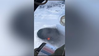 Chile Military fly over Villarica volcano as alert raised to orange  AFP [upl. by Chandos]