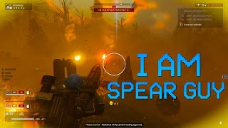 I AM SPEAR GUY  Helldivers 2 [upl. by Dorren959]