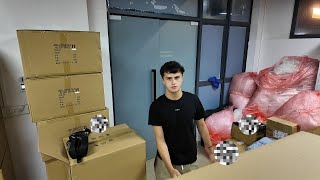 100K€ en 3 minutes warehouse en Chine et recrutement  VLOG [upl. by Aidin]