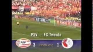 Twente  PSV Bekerfinale 2001 strafschoppen [upl. by Theurer173]