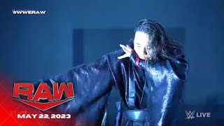 Shinsuke Nakamura entrance WWE Raw May 22 2023 [upl. by Nroht]