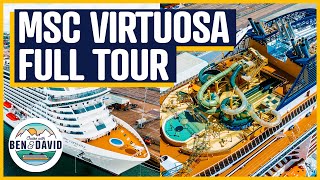 MSC Virtuosa Cruise Ship Tour and NEW Boarding Process [upl. by Rolo]