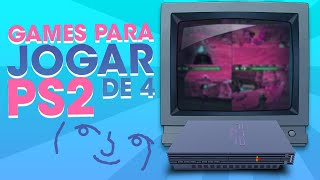 Jogos de PS2 para você jogar de 4 ou mais jogadores ps2 playstation [upl. by Anwahsal788]