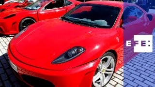 Cae banda que transformaba coches en falsos Ferrari [upl. by Eirrem476]