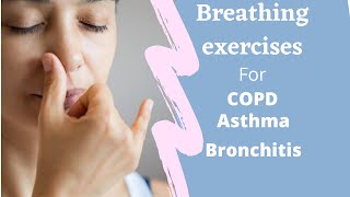 Breathing Exercises for COPD  Asthma Bronchitis [upl. by Ethan]