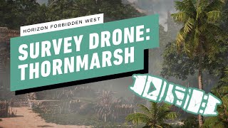 Horizon Forbidden West Gameplay Walkthrough  Survey Drone Thornmarsh [upl. by Bullis]