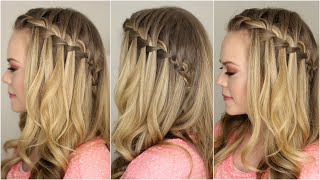 How to do a Waterfall Braid [upl. by Xuaegram]