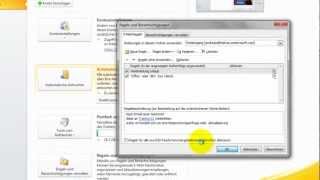 Outlook  Regel für Weiterleitung bei Abwesenheit [upl. by Kimberly]