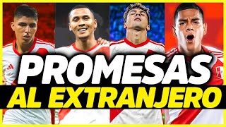 PERUANOS A EUROPA ¿JOAO GRIMALDO Y PIERO QUISPE  JÓVENES PROMESAS DE LA SELECCIÓN [upl. by Aikel]