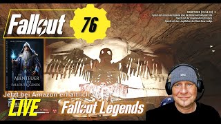 Fallout 76 LIVE neue Orte MultiplayerHDFacecam [upl. by Atsev]