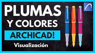 ✅ Domina las PUNTAS y COLORES en ARCHICAD BIM  PLANTILLA GRATIS 🖌 [upl. by Bianchi468]