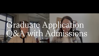 Application QampA with Admissions  RISD Graduate Admissions  20232024 [upl. by Toulon]