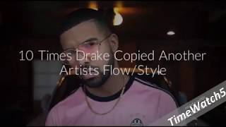 10 Times Drake Copied Other Artists [upl. by Noskcaj]