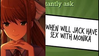 MONIKA STALKS ME  Quiplash 2 Funny Moments [upl. by Yriek]