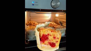 Himbeer Muffins aus dem Air Fryer rezeptideen backen airfryerrecipes himbeeren shorts muffin [upl. by Neevan]