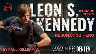 State of Survival Resonating Hero Leon S Kennedy  Upgrade Costs [upl. by Rimhsak]