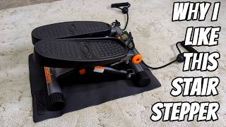 This Niceday Stepper is a great way to get exercise without taking up a lot of space [upl. by Tailor]