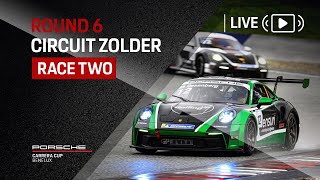 ROUND 6  RACE 2  Porsche Carrera Cup Benelux Season 2024 at Circuit Zolder [upl. by Aneeles]