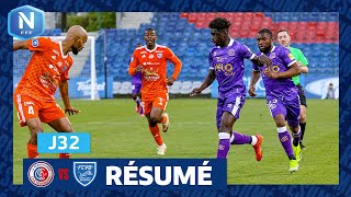 J32 I LB Châteauroux  FC Villefranche B 10 le résumé I National FFF 20232024 [upl. by Stranger]