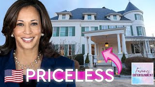 Kamala Harris 5 Million Brentwood Mansion amp DC Mansion  House Tour 2024 [upl. by Rutledge763]