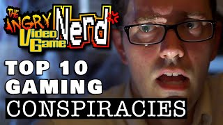 Top 10 Gaming Conspiracies  Angry Video Game Nerd AVGN [upl. by Nabal]