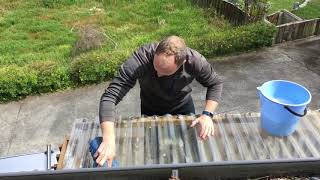 How to clean polycarbonate roofing [upl. by Nelrac]