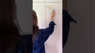 Ikea billy bookcase storage wall hack 🤍 diy homedecor ikeahack ikeahacking shorts shortvideo [upl. by Starlene348]