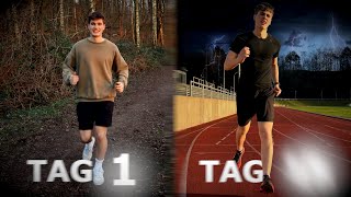 Jeden Tag 1km mehr Joggen [upl. by Kieryt241]