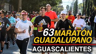 El Maratón Guadalupano 2023 la carrera con mayor tradición en Aguascalientes [upl. by Jeffry]