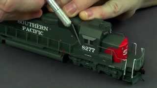 HO Scale DCC SD40T2 Southern Pacific Tunnel Motor Weathered amp Detailed in 4 minutes [upl. by Theodosia173]