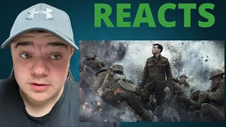 EPIC Battlefield Run Scene  1917 REACTION [upl. by Vida757]