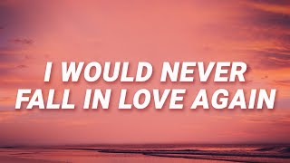 Stephen Sanchez  I would never fall in love again Until I Found You Lyrics [upl. by Jerrylee68]