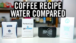 Coffee Recipe Water Compared [upl. by Thursby]